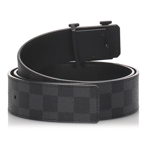 black damier louis vuitton belt|louis vuitton damier reversible belt.